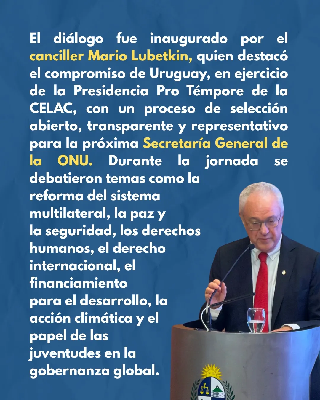Diálogo Regional sobre el Futuro Liderazgo de las Naciones Unidas, imagen 4 de 6