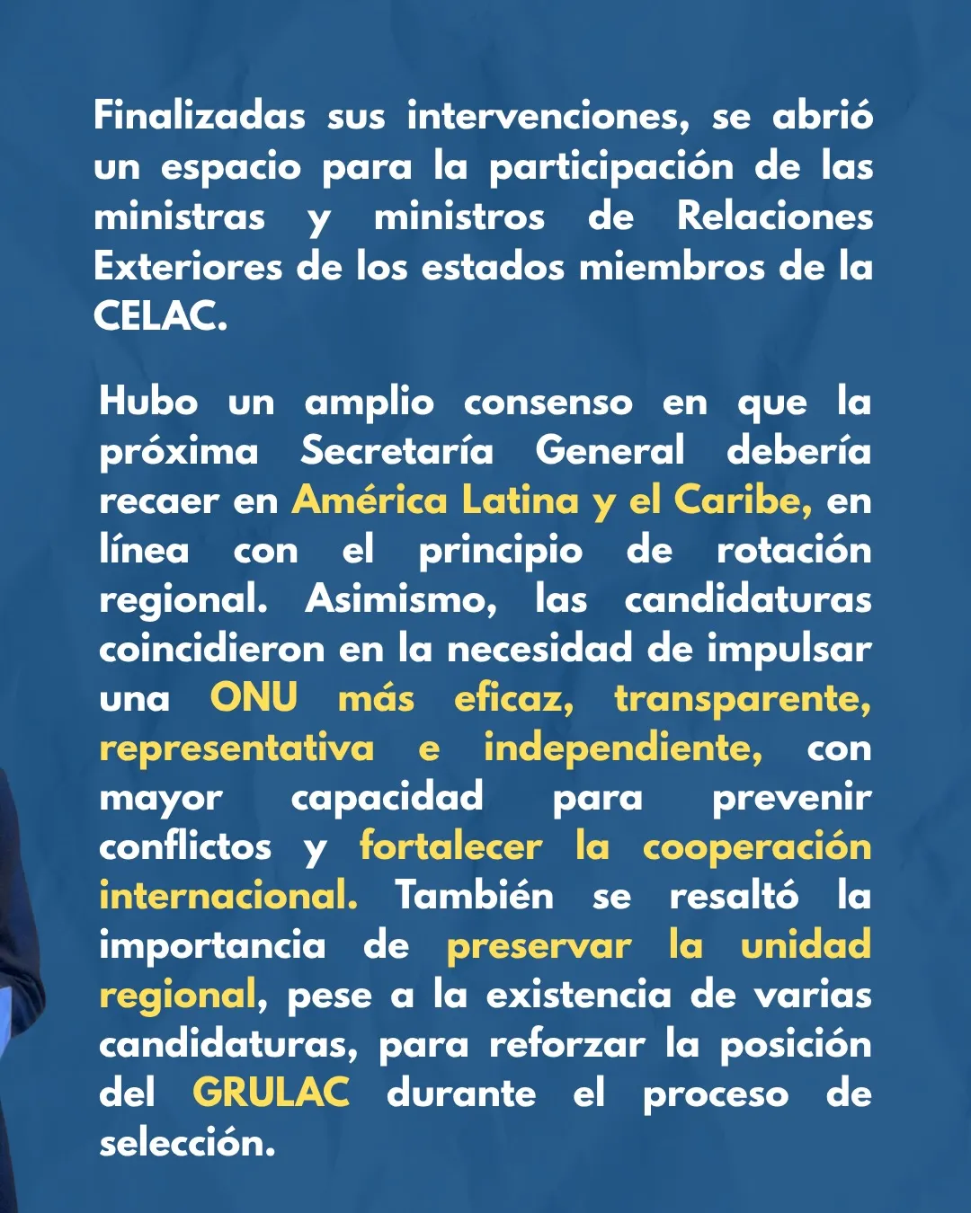 Diálogo Regional sobre el Futuro Liderazgo de las Naciones Unidas, imagen 5 de 6