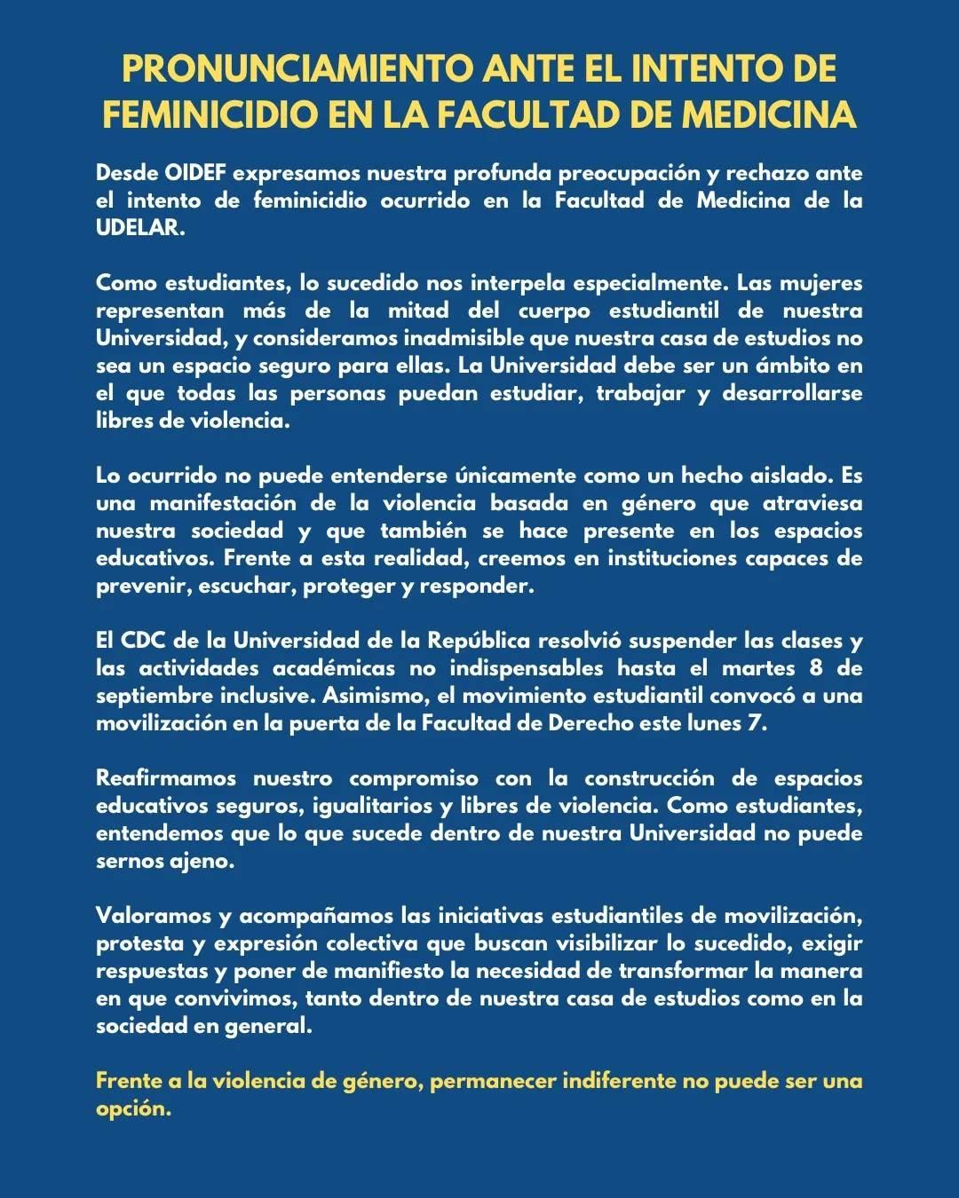 Frente a la violencia de género, permanecer indiferente no puede ser una opción, imagen 2 de 2