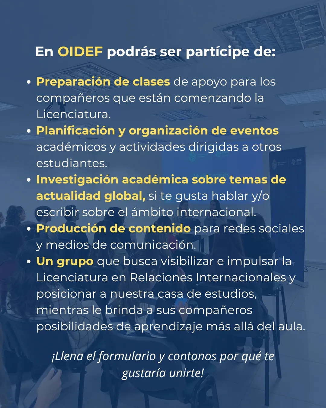 Convocatoria 2026 para nuevos miembros, imagen 4 de 4