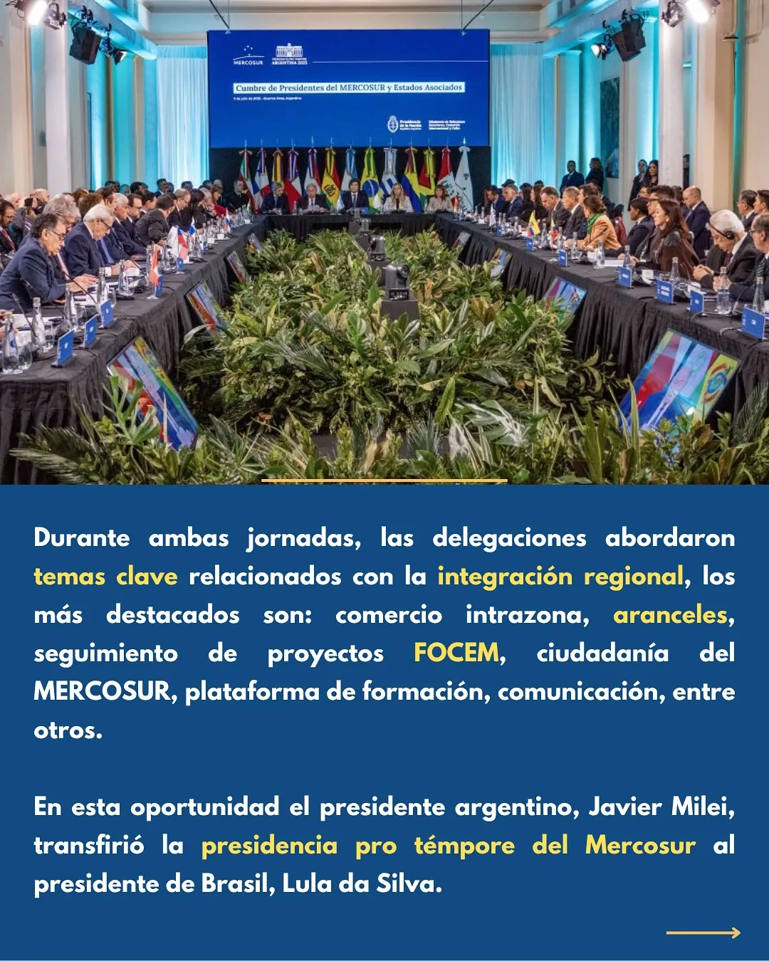 LXVI Cumbre de Presidentes del Mercosur, imagen 4 de 8