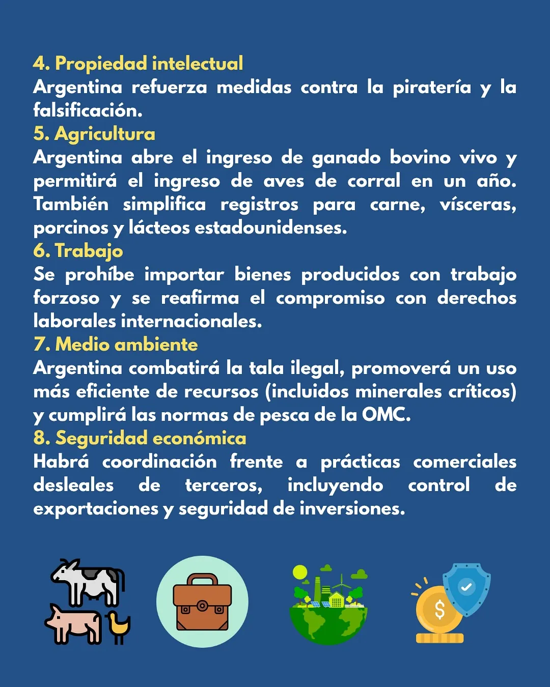 Nuevo acuerdo comercial entre Argentina y Estados Unidos, imagen 5 de 6